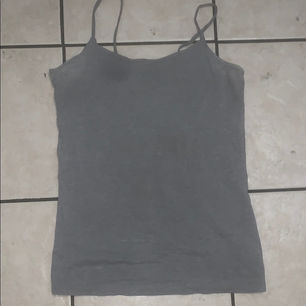 No Boundaries Gray Camisole Top